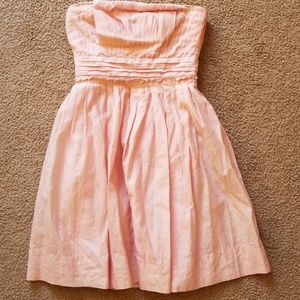 J Crew Collection StraplessBlush Pink Dress Size 0